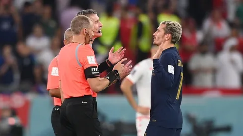 Francia vs. Túnez en Qatar 2022.