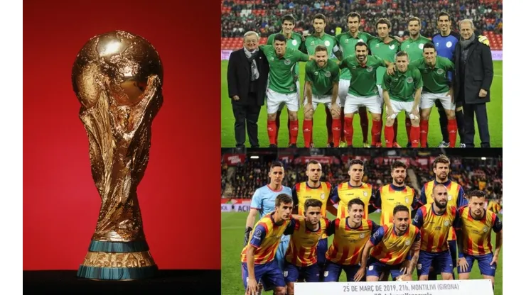 Trofeo de la Copa del Mundo y selecciones de Cataluña y País Vasco.