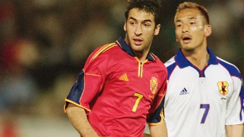El amistoso entre España y Japón disputado en 2001.