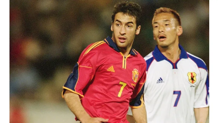 El amistoso entre España y Japón disputado en 2001.