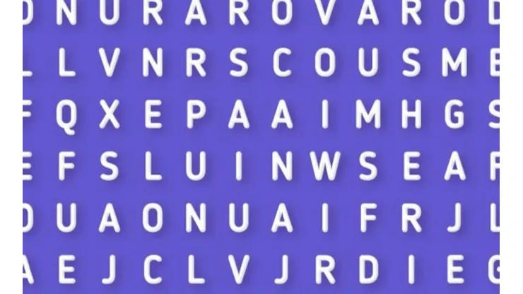 Solo para detectives: encuentra la palabra AJEDREZ en 9 segundos