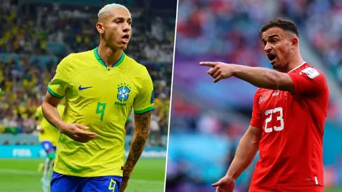 Richarlison y Shaqiri.