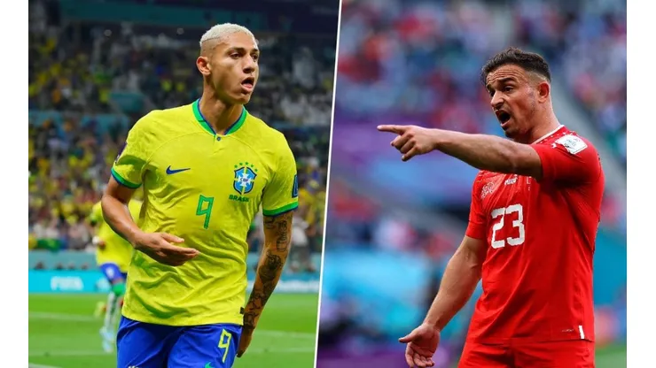 Richarlison y Shaqiri.