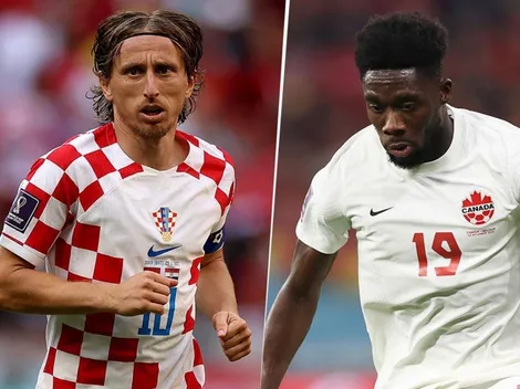 Croacia vs Canadá: alineaciones para el partido de Qatar 2022
