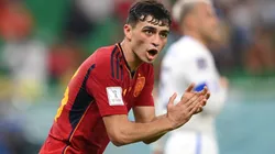 Pedri en la selección española.