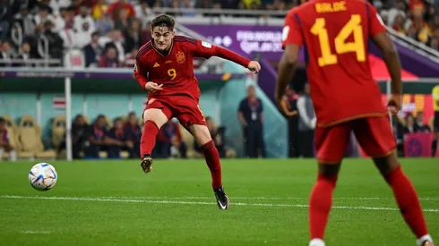 La espectacular definición de Gavi ante Costa Rica.