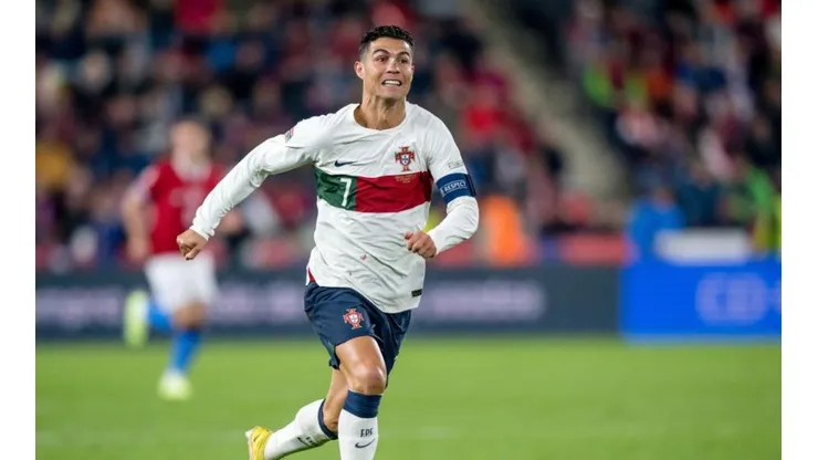 Cristiano Ronaldo, listo para el debut de Portugal.