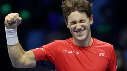 Casper Ruud en festejo.