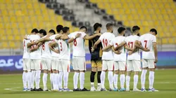 La selección de Irán y un gesto de protesta que podría verse en el debut.