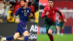 Messi y CR7, junto a sus selecciones.