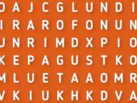 Sólo para detectives: encuentra la palabra BONDAD en la sopa de letras