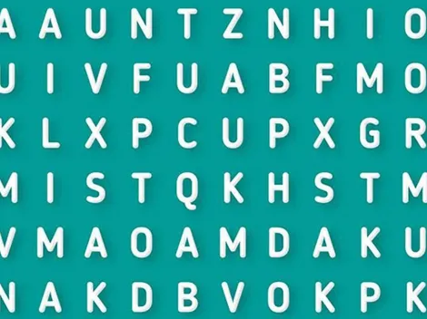 Desafío nivel IMPOSIBLE: encuentra la palabra FAMILIA en la sopa de letras