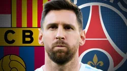 Lionel Messi, entre Barcelona y PSG.