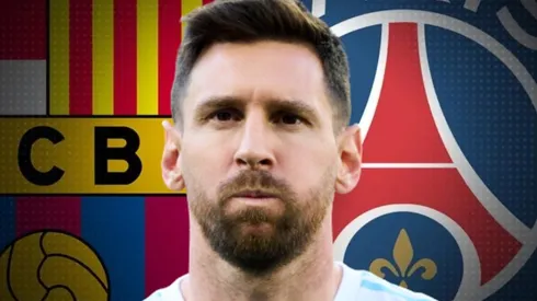 Lionel Messi, entre Barcelona y PSG.