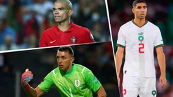 Hakimi, Pepe y Muslera, entre los jugadores que no nacieron para el país que representarán.
