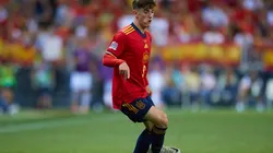 Gavi en juego con España.