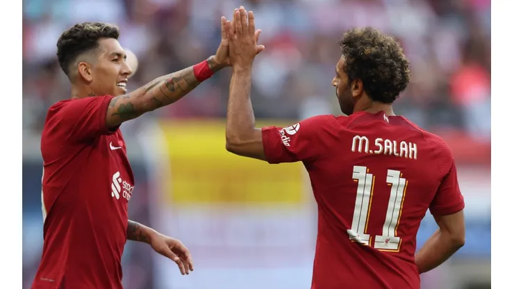 Firmino y Salah