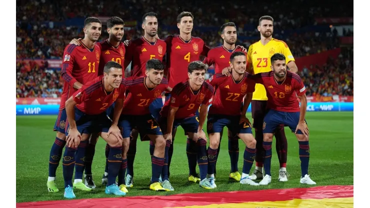 Selección española de fútbol.