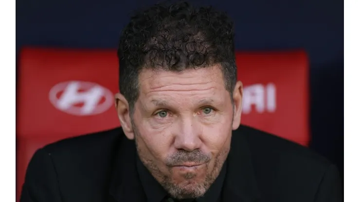 Diego Simeone, entrenador Atlético de Madrid.