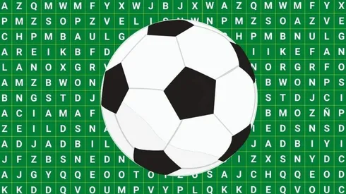 Encuentra los 5 futbolistas ocultos en esta sopa de letras