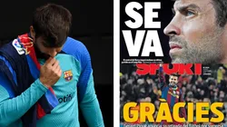 Gerard Piqué, jugador del Barcelona.