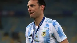 Lionel Scaloni, campeón de la Copa América 2021 con la Selección Argentina.