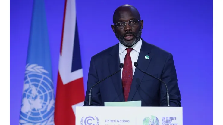 George Weah, el mejor jugador de fútbol de la historia de Liberia