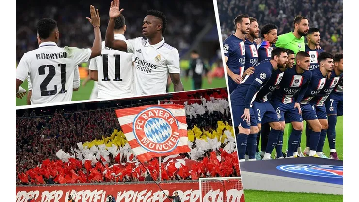 Tres de los equipos clasificados a 8vos Champions League.