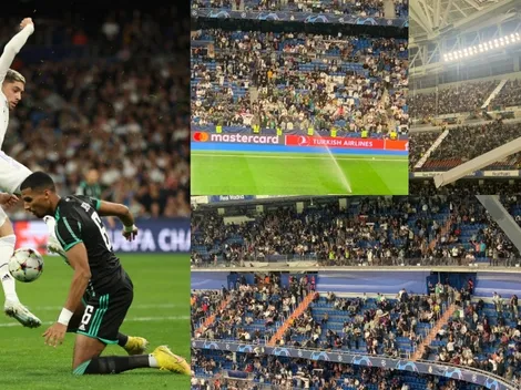 Celtic, dueño de las gradas del Bernabéu