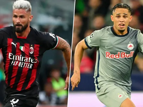 AC Milan vs. Salzburg: formaciones para el partido por la Champions League