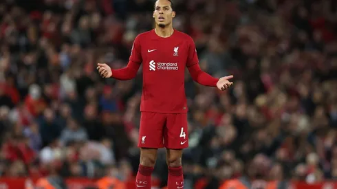 Virgil Van Dijk en Anfield
