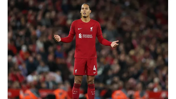 Virgil Van Dijk en Anfield