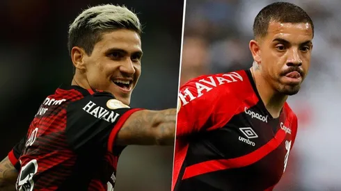 Pedro y David Terans, atacantes de los equipos.