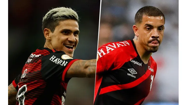 Pedro y David Terans, atacantes de los equipos.