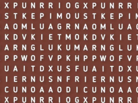 Sólo para expertos: descubre la palabra ZOOLÓGICO en la sopa de letras