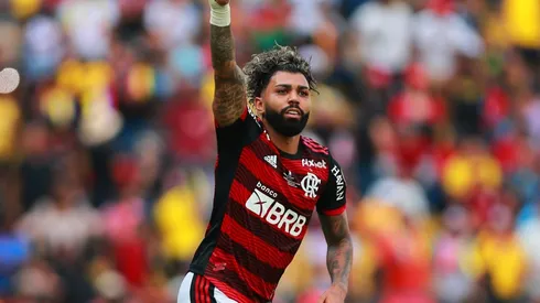 Festejo de Gabigol Barbosa.
