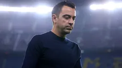 Xavi, entrenador del Barcelona.
