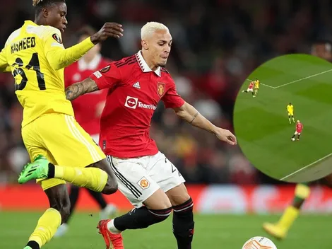 Ídolo de Manchester United contra Antony, por su ‘jugada’ ante Sheriff