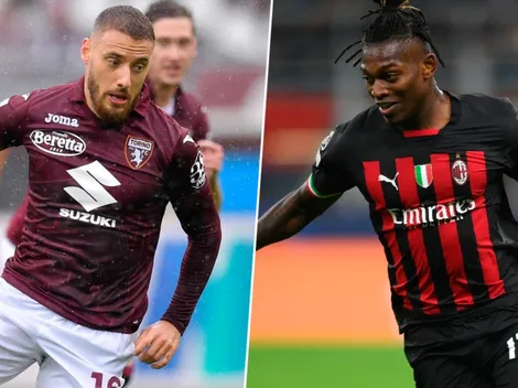 Torino vs. AC Milan: alineaciones para el partido por la Serie A