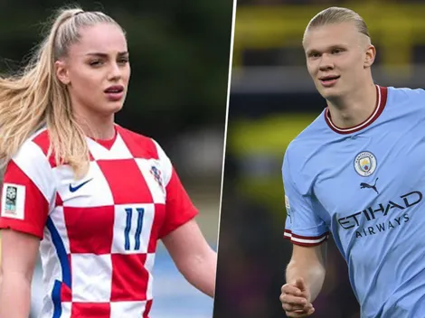 Quién es Ana Markovic, la "futbolista más sexy del mundo" que reniega de Erling Haaland