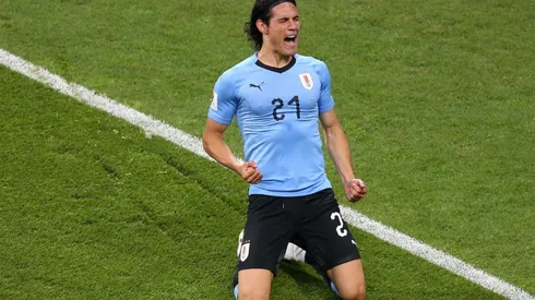 Edinson Cavani en Rusia 2018