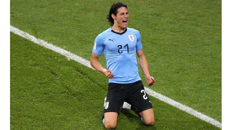 Edinson Cavani en Rusia 2018