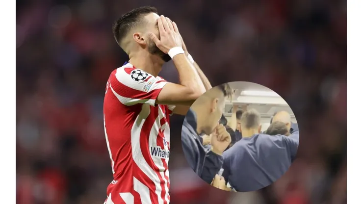 Carrasco y su reacción tras fallar el penal, que benefició a Porto.