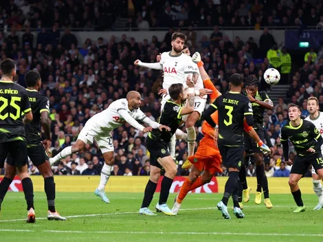 Rodrigo Bentancur anotó para Tottenham y rescató un empate ante Sporting