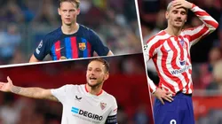 Barcelona, Atlético de Madrid y Sevilla, afuera de la Champions League.
