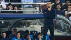Xavi en dirección de Barcelona.