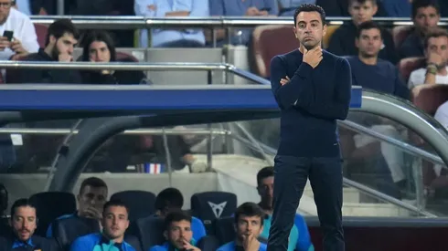 Xavi en dirección de Barcelona.