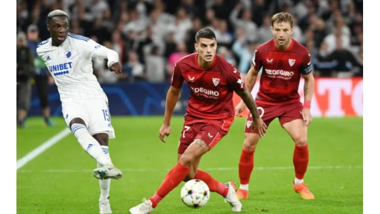 Imágenes del último Copenhague vs. Sevilla.