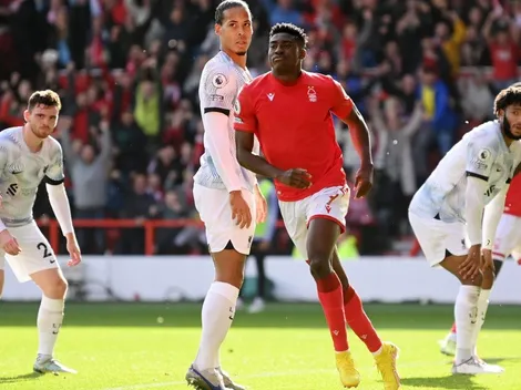 Nottingham Forest logró un histórico triunfo ante Liverpool