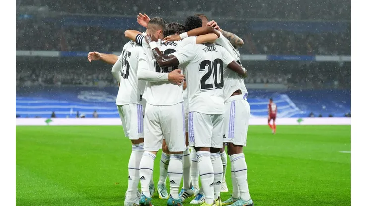 Real Madrid celebra.